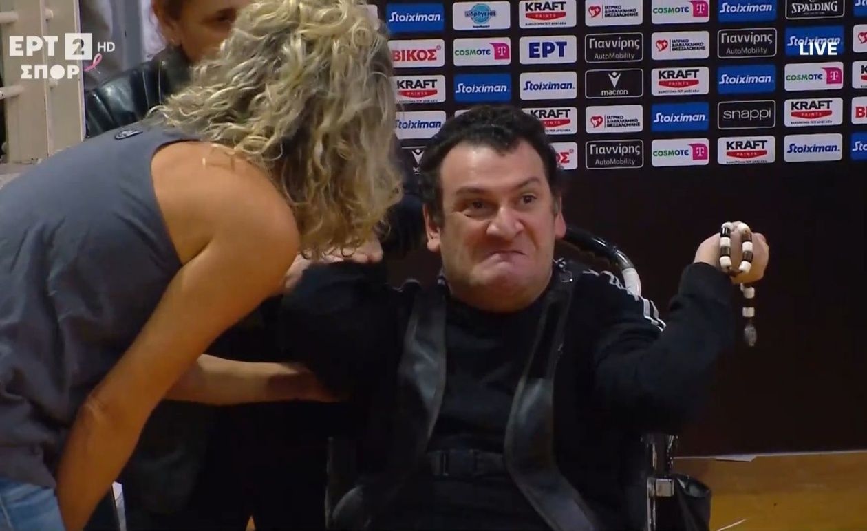 Ο Γιαννάκης στο πλευρό της ομάδας του ΠΑΟΚ