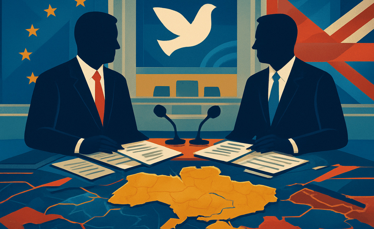 Ευρωπαίοι και Ηνωμένο Βασίλειο συμμετέχουν στις ειρηνευτικές συνομιλίες του Τραμπ για την Ουκρανία