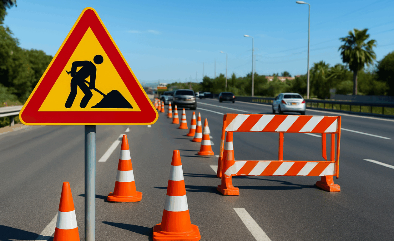 Προσωρινές κυκλοφοριακές ρυθμίσεις στη Λεωφόρο Ποσειδώνος προς Σούνιο