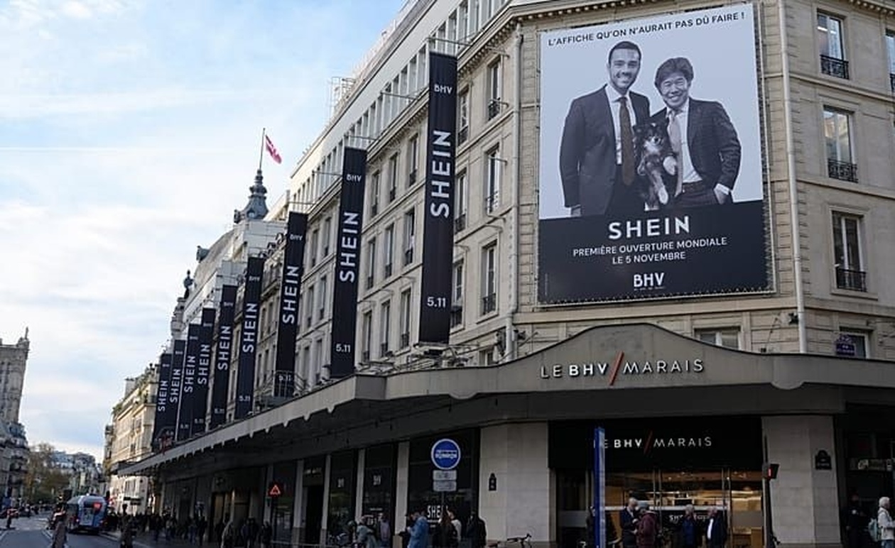 Η Shein ανοίγει το πρώτο μόνιμο κατάστημά της στο Παρίσι — εγκαινιάζεται εν μέσω αντιπαράθεσης για τις κούκλες