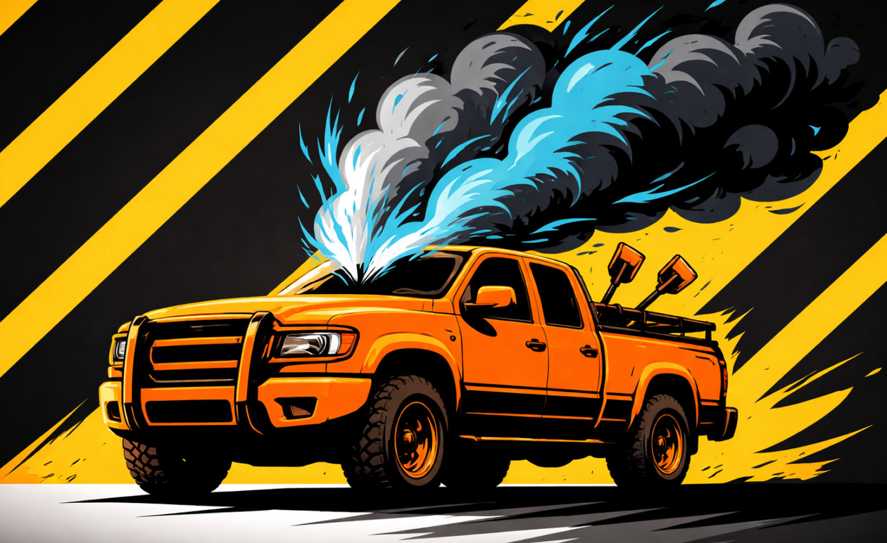 Αθηνών – Κορίνθου: Αγροτικό όχημα τυλίχθηκε στις φλόγες στα διόδια Καλαμακίου