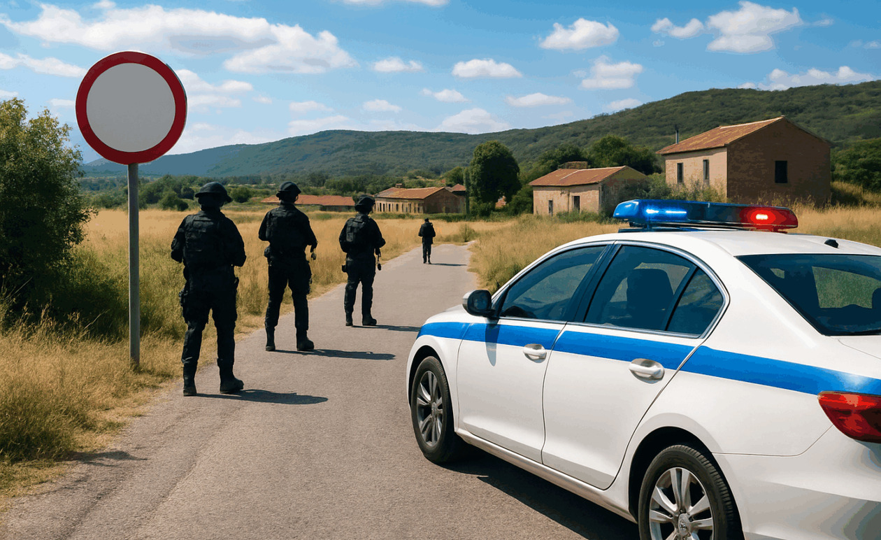 Στο νησί της Κρήτης, σε χωριό του νομού Ηρακλείου, σημειώθηκε ένοπλο περιστατικό