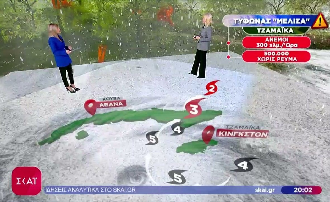 Η καταιγίδα του αιώνα σφυροκοπά την Τζαμάικα