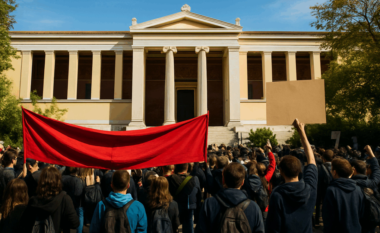 Κατάληψη οκτώ σχολών στο Εθνικό Μετσόβιο Πολυτεχνείο