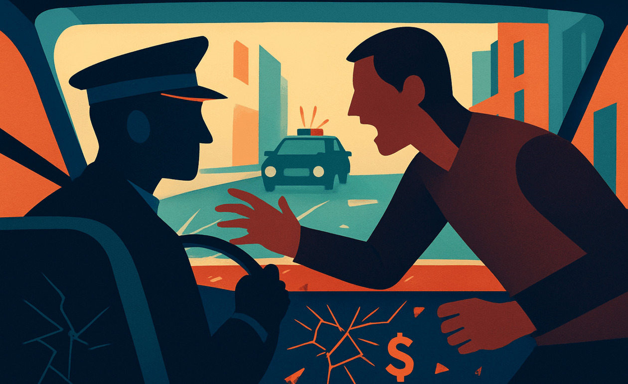 Σύλληψη 34χρονου στον Πειραιά για επίθεση σε οδηγό ταξί και φθορές στο όχημα