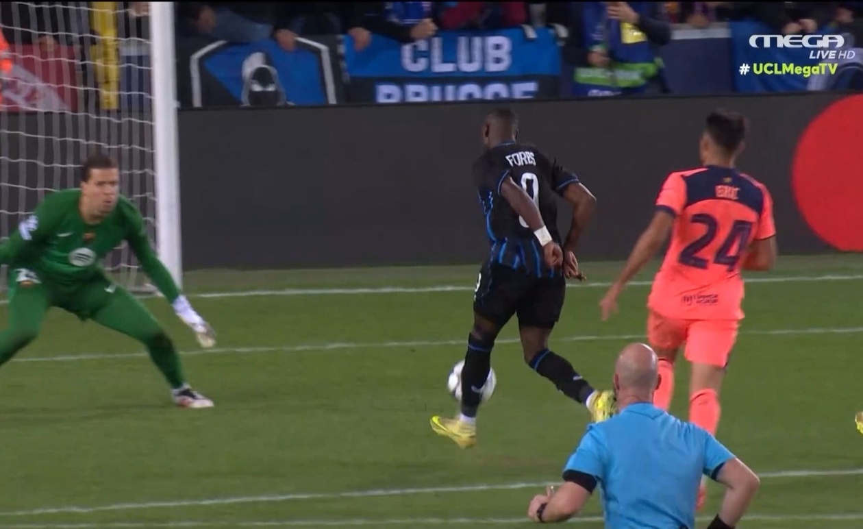 Το γκολ με το οποίο ο Φορμπς μείωσε το σκορ σε 3-2