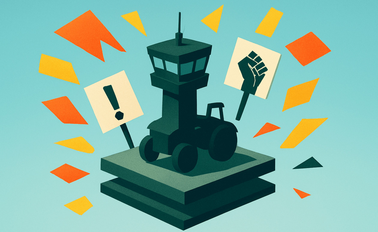 Ηράκλειο: Νέα ένταση με αγρότες στο αεροδρόμιο, κλείνει ξανά απόψε