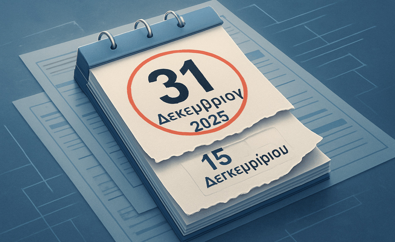 e-ΕΦΚΑ: Νέα παράταση στην υποβολή ΑΠΔ Οικοδομοτεχνικών Έργων έως 31 Δεκεμβρίου