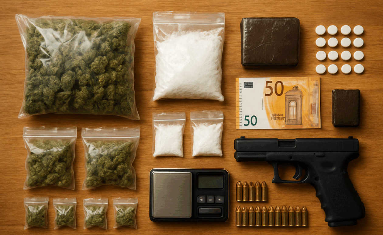 Δύο συλλήψεις στη Χίο για μεγάλη ποσότητα ναρκωτικών