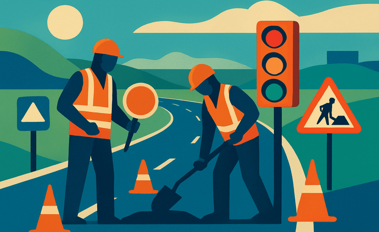 Ολοκληρώθηκαν οι κυκλοφοριακές ρυθμίσεις στην εθνική οδό Σερρών – Δράμας