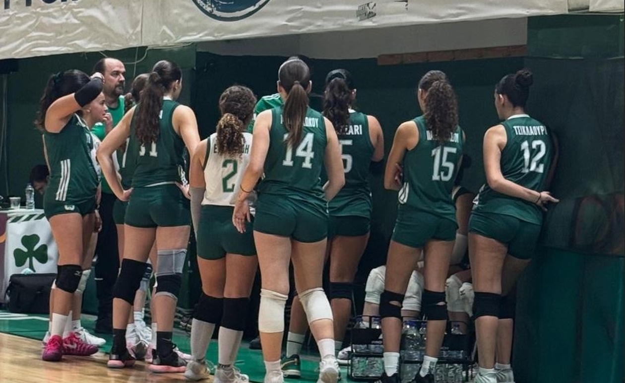 Δύο ήττες για τις ακαδημίες βόλεϊ του Παναθηναϊκού