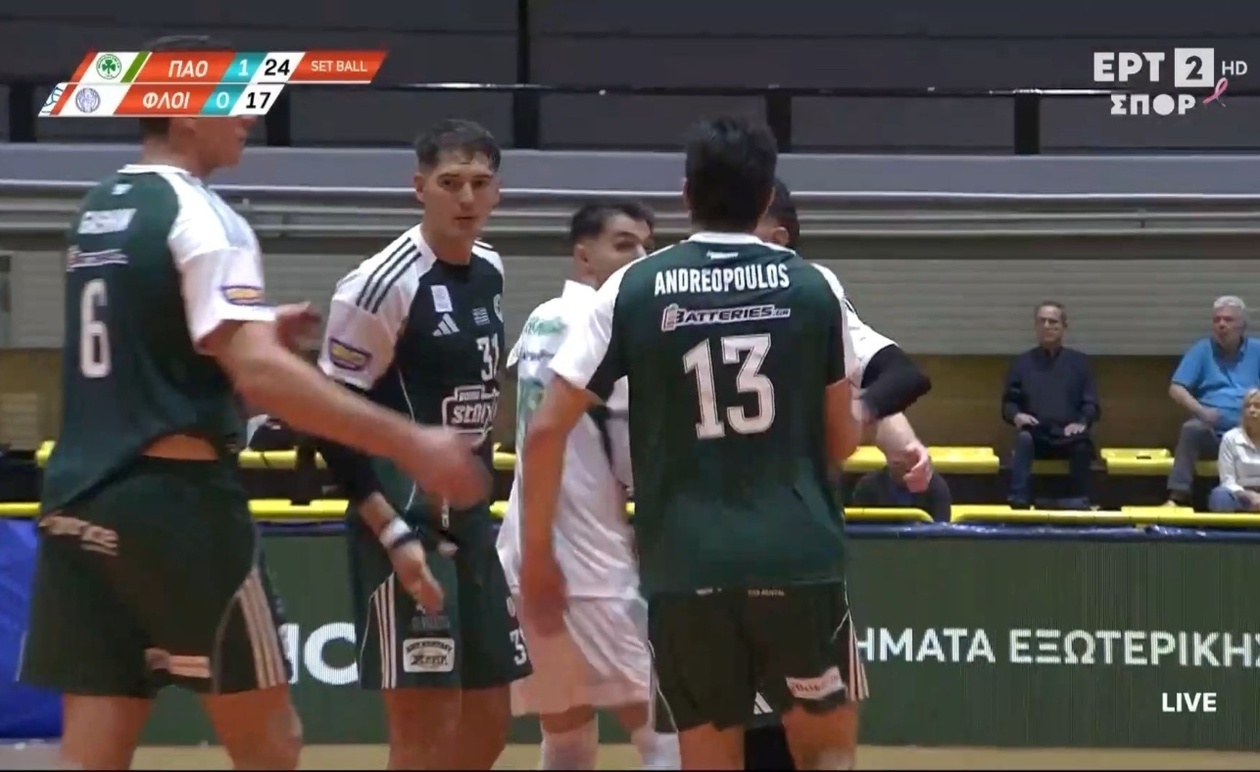 Ο Παναθηναϊκός προηγήθηκε 2-0 επί του Φλοίσβου