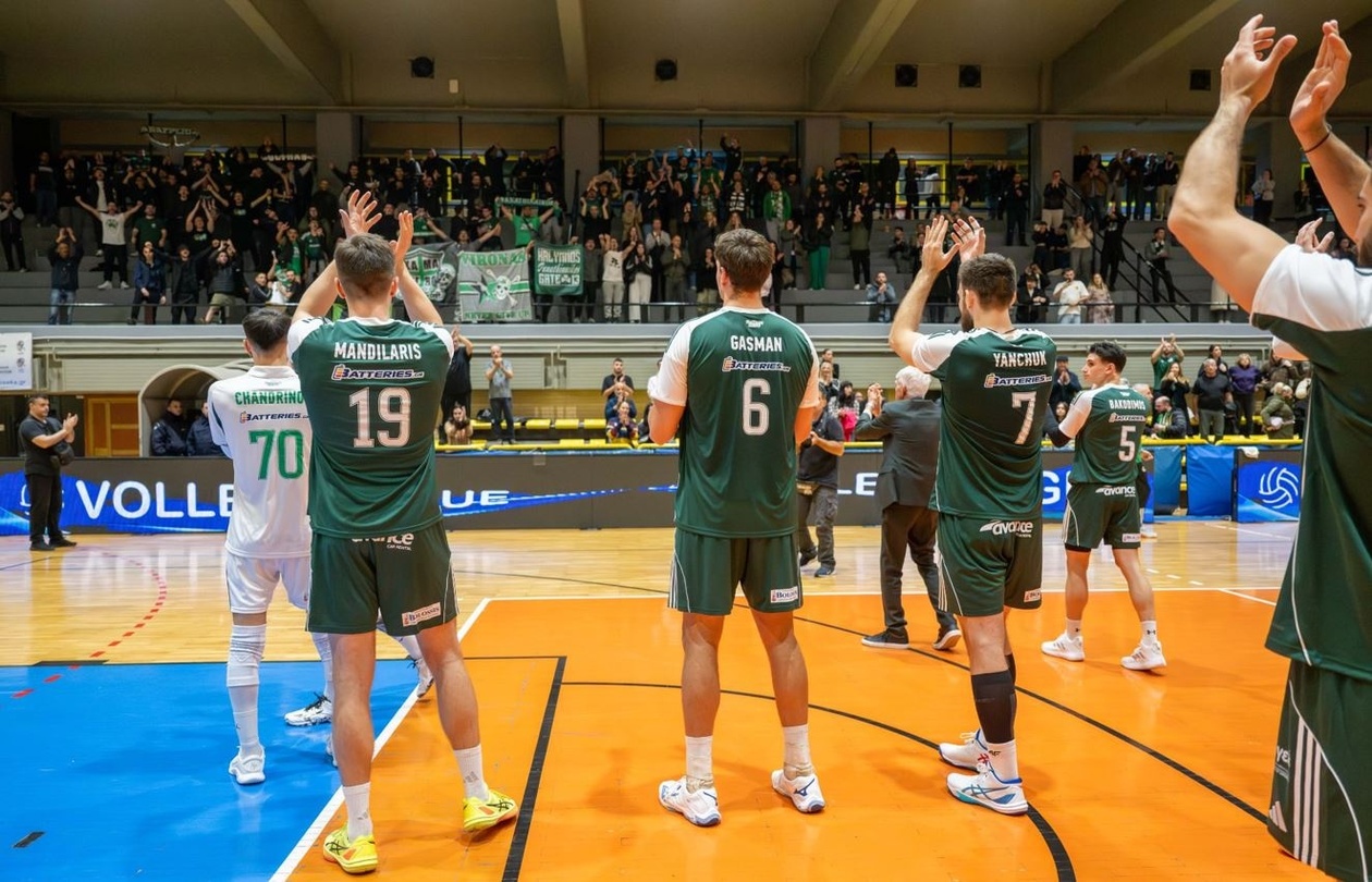 Παναθηναϊκός: Ηττήθηκε από τον ΠΑΟΚ με 2-3 σετ παρά τη μεγάλη ανατροπή