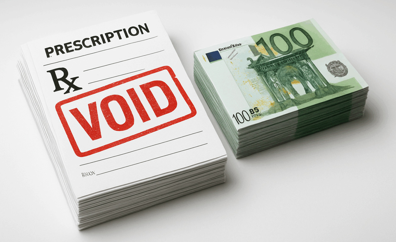 Κύκλωμα ΕΟΠΥΥ: Στη φυλακή ο φαρμακοποιός για πλαστές συνταγές, ελεύθερη με όρους η σύζυγος γιατρός