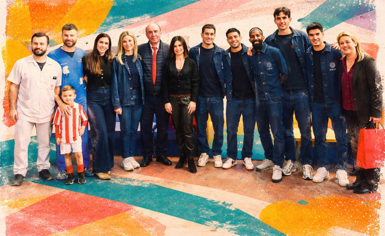 Ολυμπιακός: Ερυθρόλευκα χαμόγελα – Δώρα και ελπίδα στο Παιδιατρικό Κέντρο Αθηνών