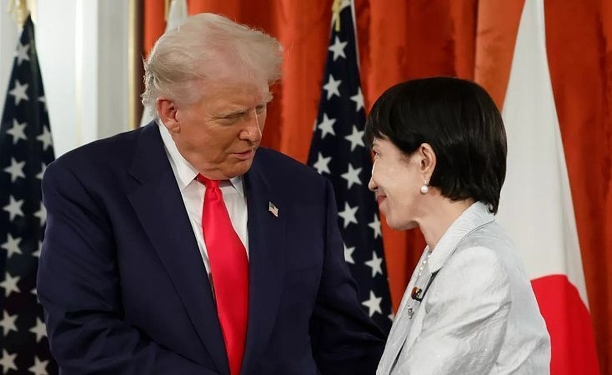 Ο Τραμπ προτείνεται για το Νόμπελ Ειρήνης από την πρωθυπουργό της Ιαπωνίας