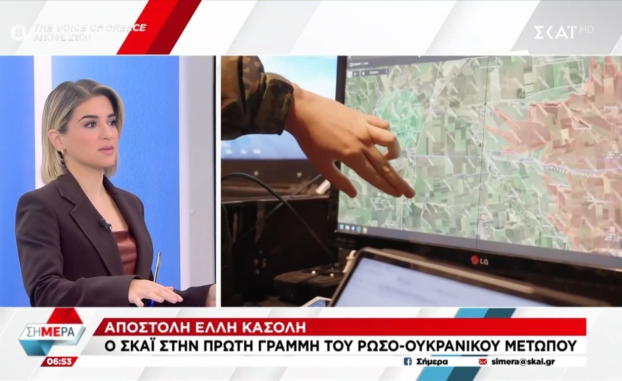 Έλλη Κασόλη στην Ουκρανία: Δυσκολίες και εικόνες από την πρώτη γραμμή