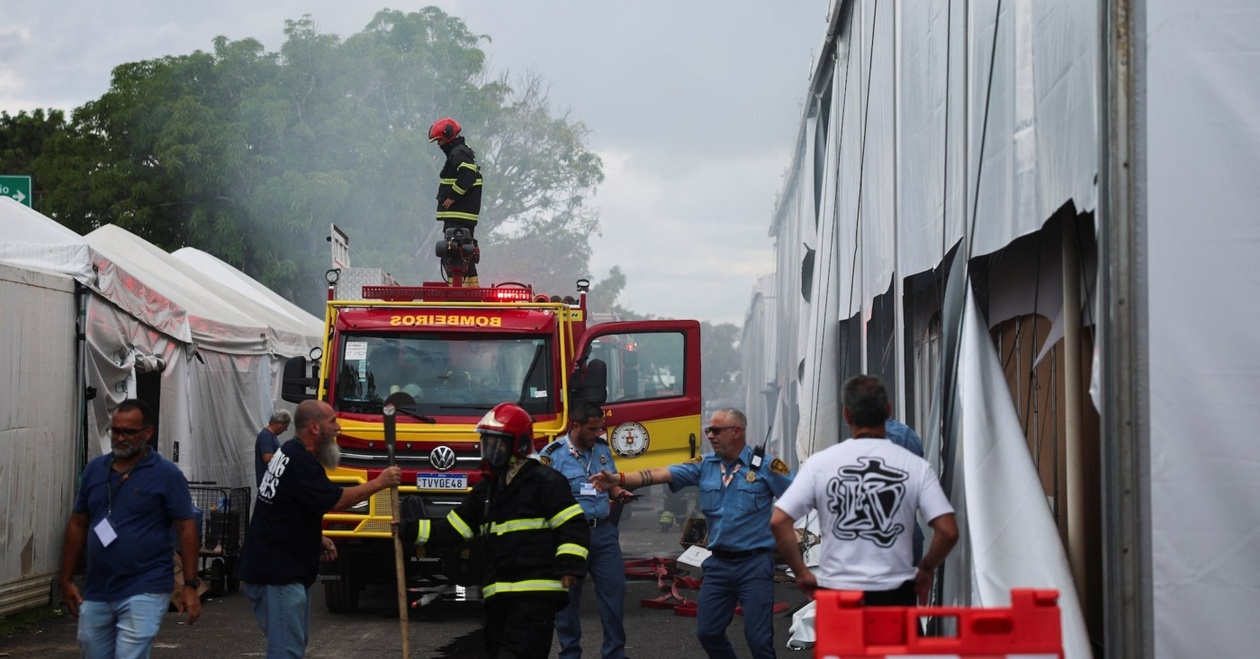 COP30: Εκκενώθηκε μέρος του συνεδριακού κέντρου στο Μπελέμ λόγω πυρκαγιάς