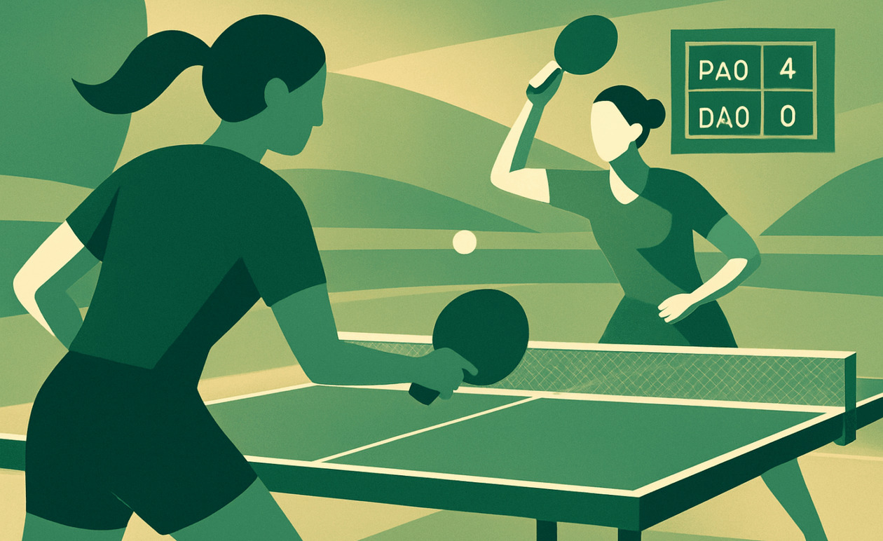 Παναθηναϊκός: Τρίτη συνεχόμενη νίκη για τις γυναίκες του πινγκ πονγκ στην Α1