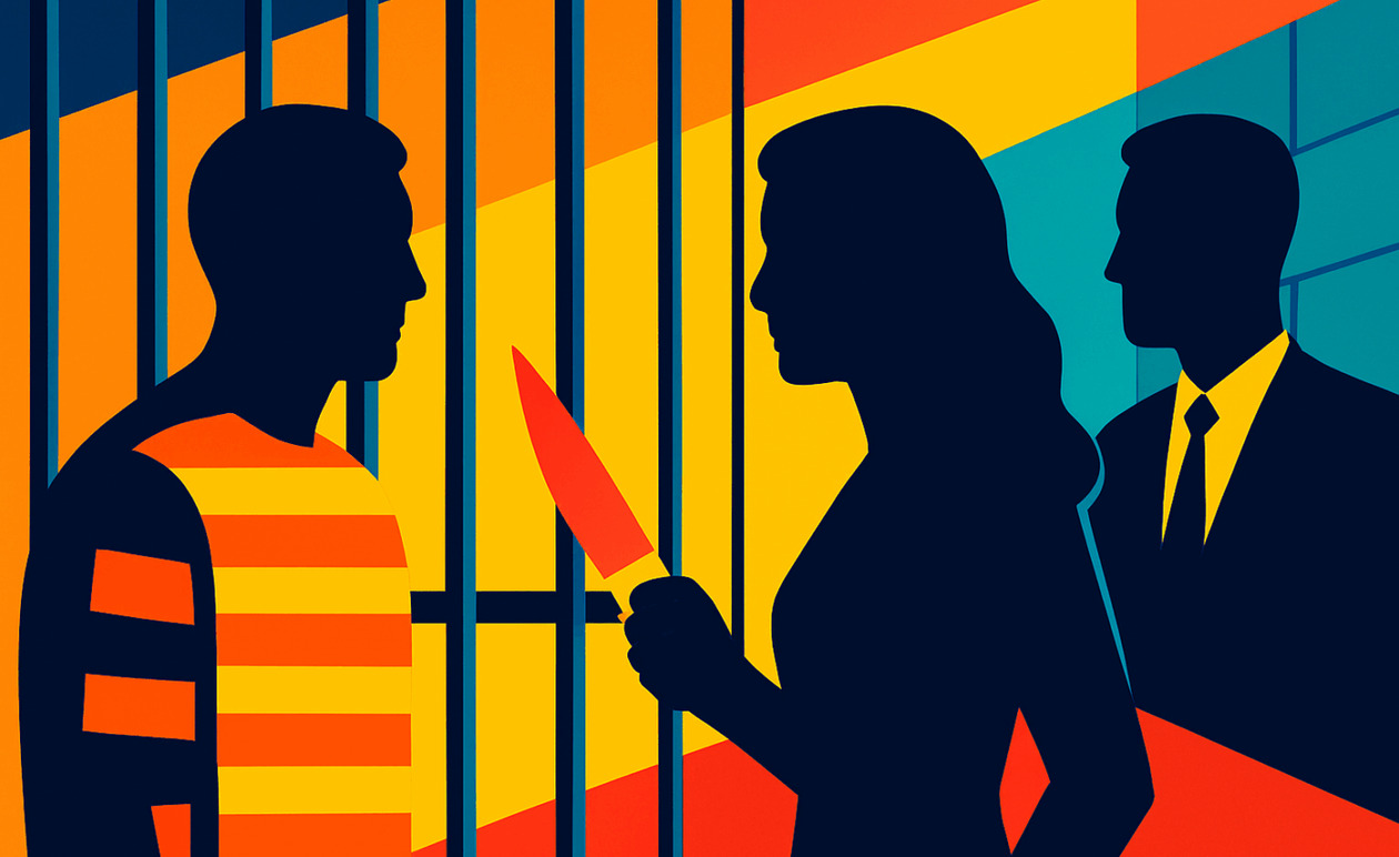 Άγιος Έρωτας: Ο Παύλος μαχαιρώνεται στη φυλακή και ομολογεί για τη δολοφονία της Κατρίν