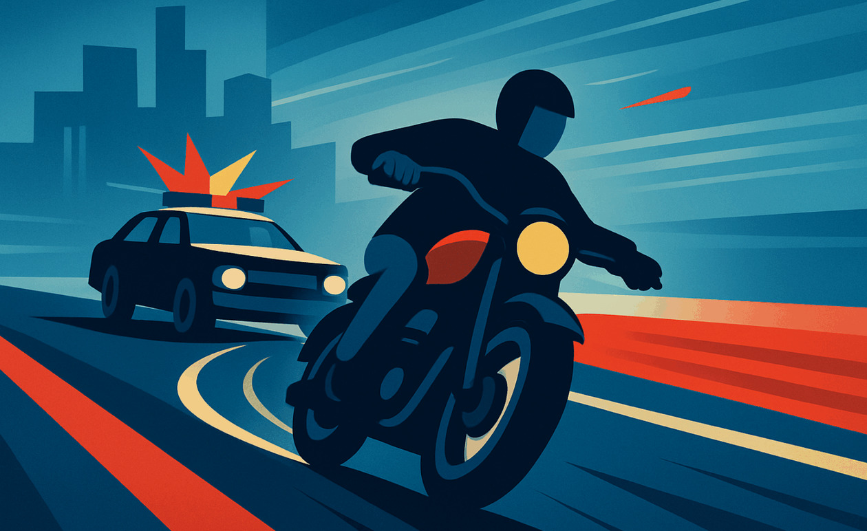 Συνελήφθη οδηγός μοτοσικλέτας στα Ιωάννινα για επικίνδυνη οδήγηση και απείθεια