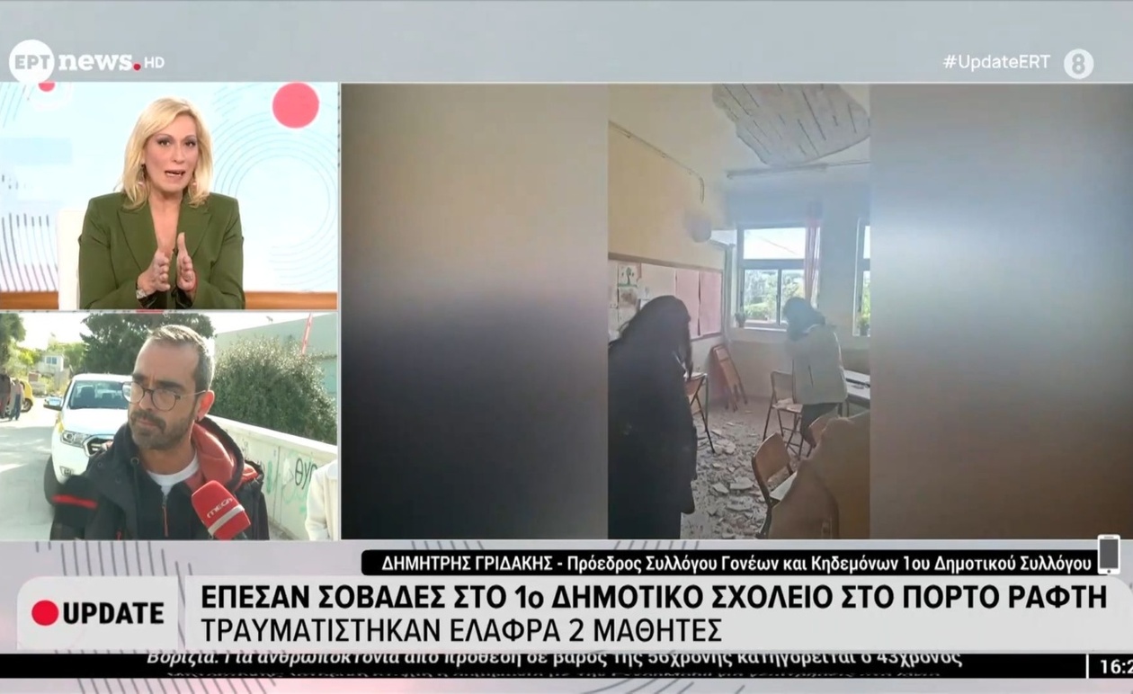 Περιστατικό στο 1ο Δημοτικό Σχολείο Πόρτο Ράφτη