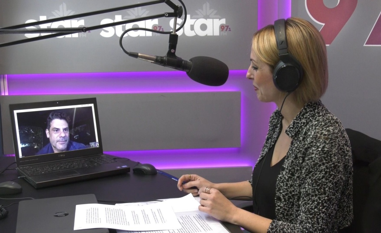 Ο Παύλος Λουτσίδης σε νυχτερινή συζήτηση στο STARFM