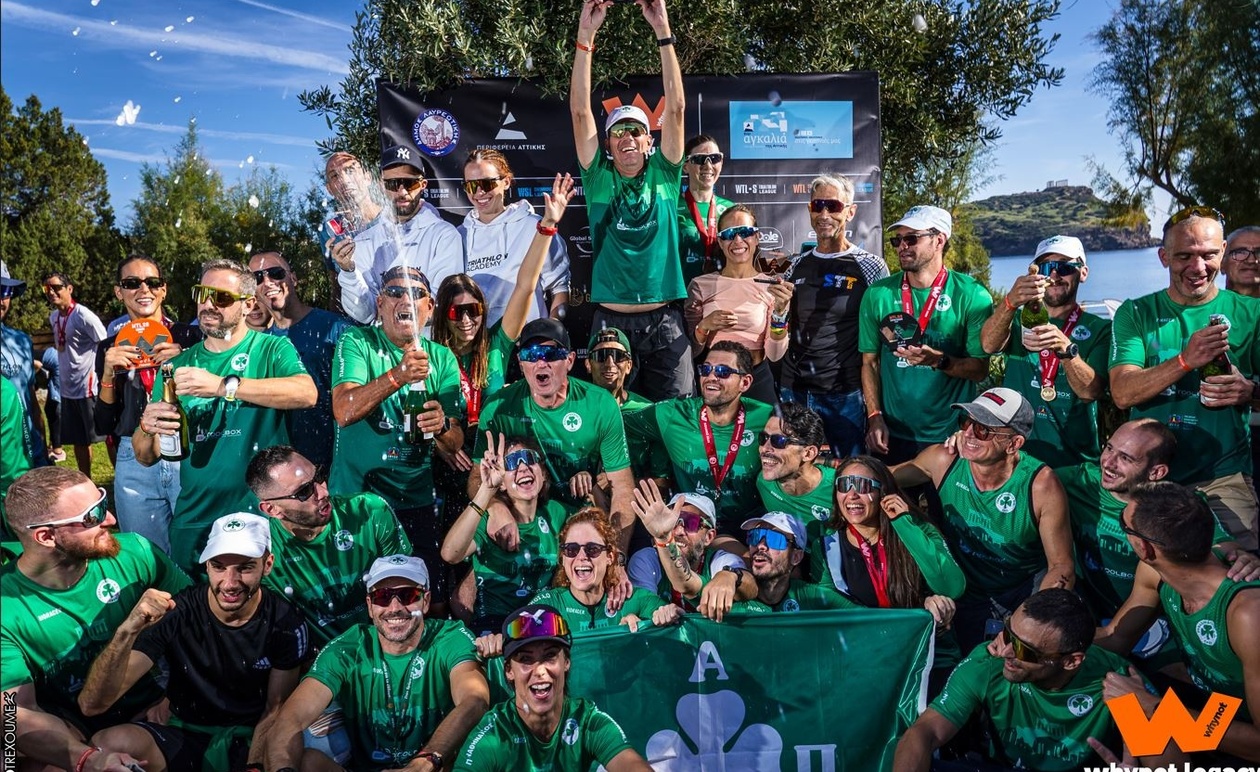 Ο Παναθηναϊκός πρωταθλητής τριάθλου συλλόγων 2025: Ιστορικό ρεκόρ βαθμών