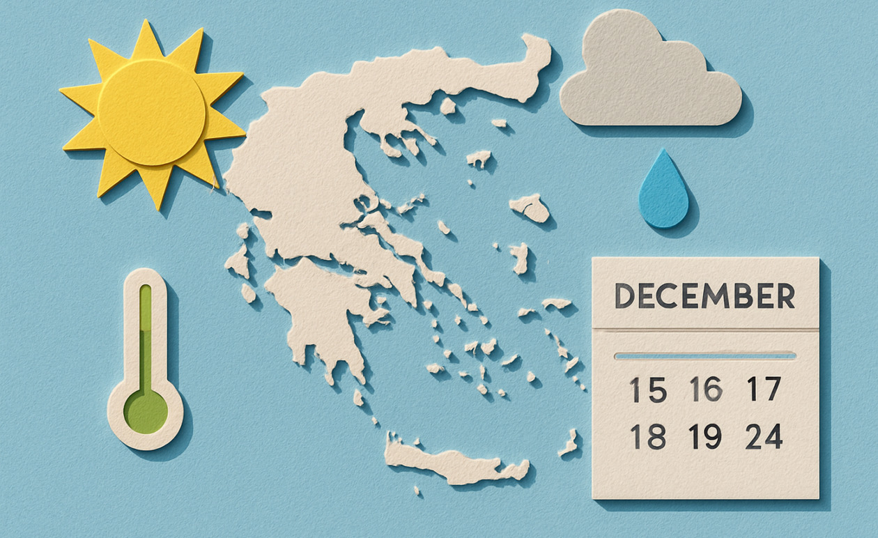 Καιρός: Πού θα βρέξει σήμερα και η πρόγνωση της ΕΜΥ μέχρι την Παρασκευή