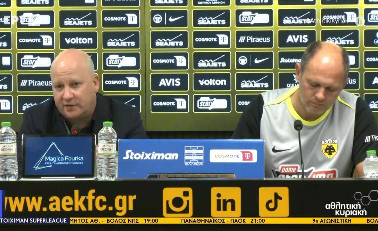 Οι δηλώσεις του Μ. Νίκολιτς μετά τον αγώνα ΑΕΚ – Παναιτωλικός