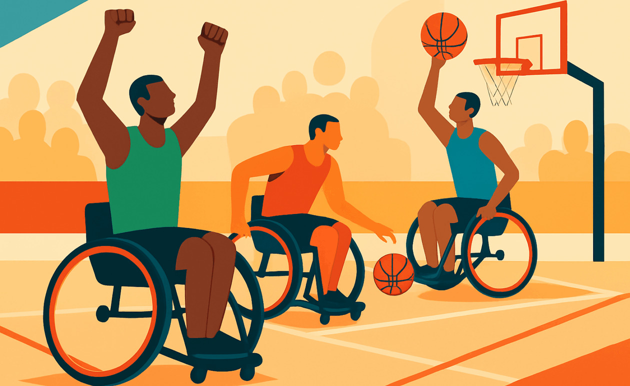 Μπάσκετ με αμαξίδιο: Ο «πράσινος» Νότος επικράτησε στο 1ο all star game