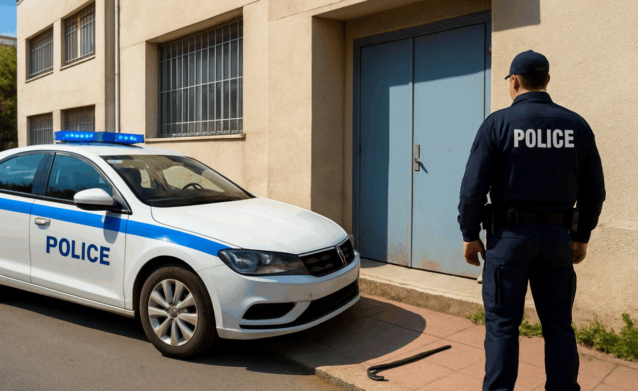 Στην περιοχή του Γκύζη συνελήφθη 13χρονος για φθορά της σχολικής πόρτας