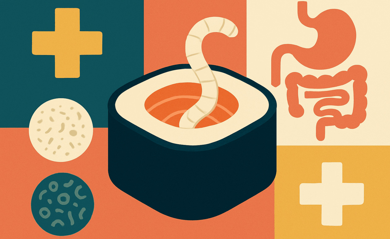 Θεσσαλονίκη: 22χρονος δηλητηριάστηκε από σούσι, εντοπίστηκε παράσιτο Anisakis για πρώτη φορά στην Ελλάδα