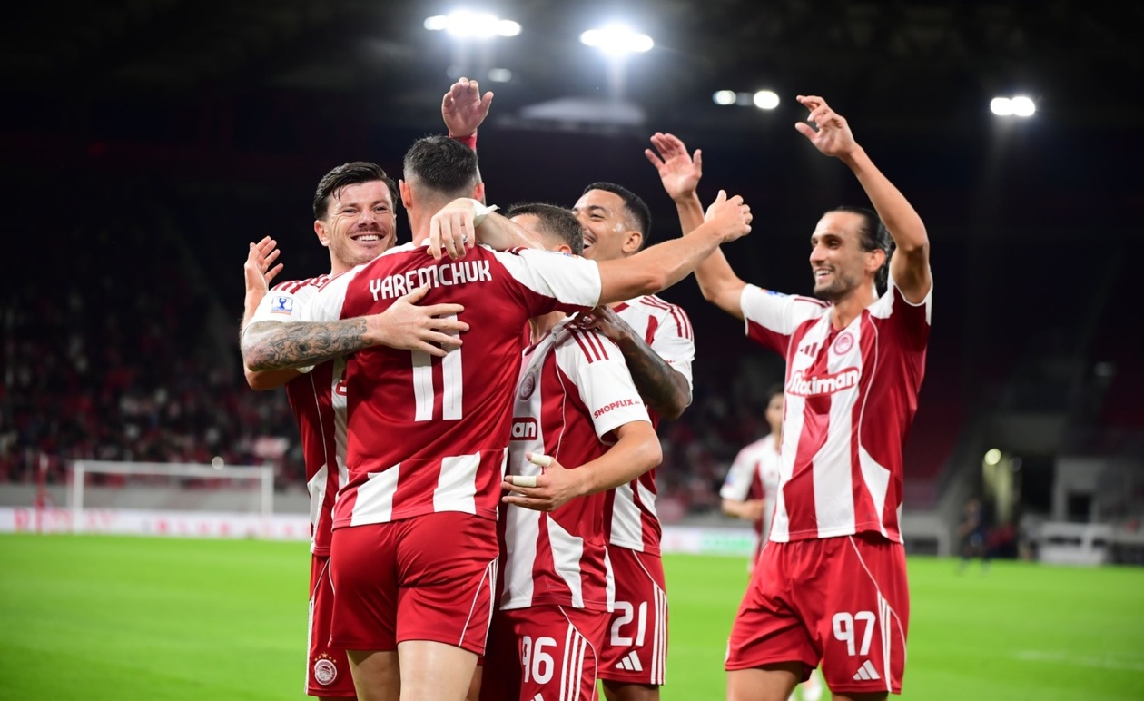 Ο Ολυμπιακός νίκησε 5-0 στο Γ. Καραϊσκάκης