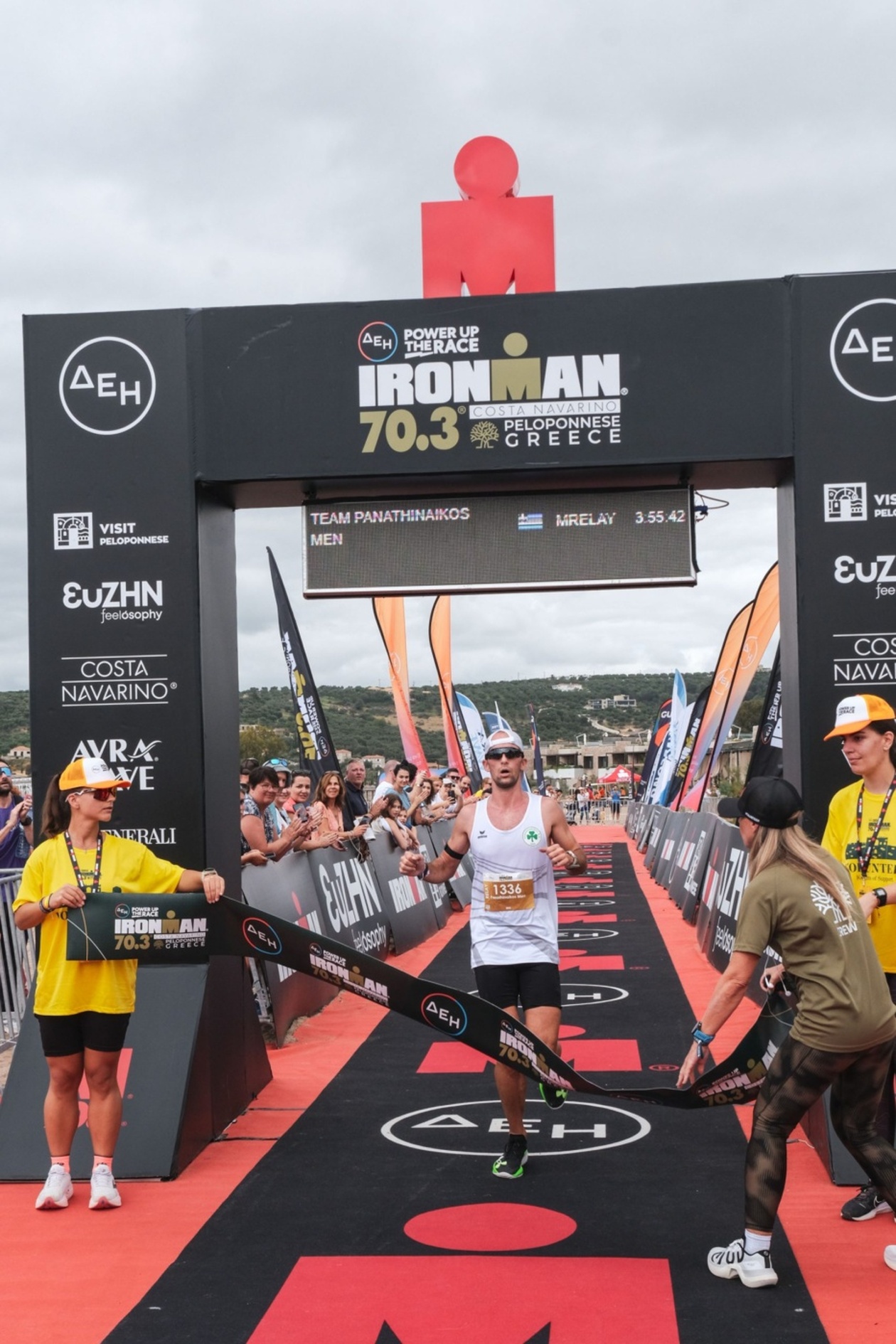 Ο Παναθηναϊκός κατέκτησε τον τίτλο στο σκυταλοδρομικό αγώνα IRONMAN Costa Navarino