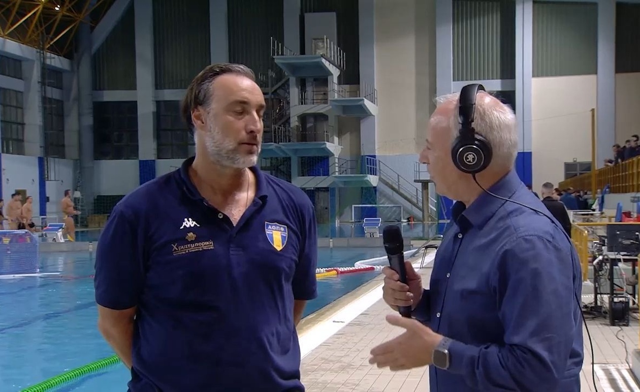 Οι δηλώσεις του Κώστα Βαμβακάρη στο Water Polo League