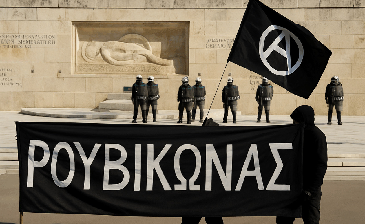 Παρέμβαση Ρουβίκωνα στον Άγνωστο Στρατιώτη: 23 Προσαγωγές Ανατρέπουν το Κέντρο