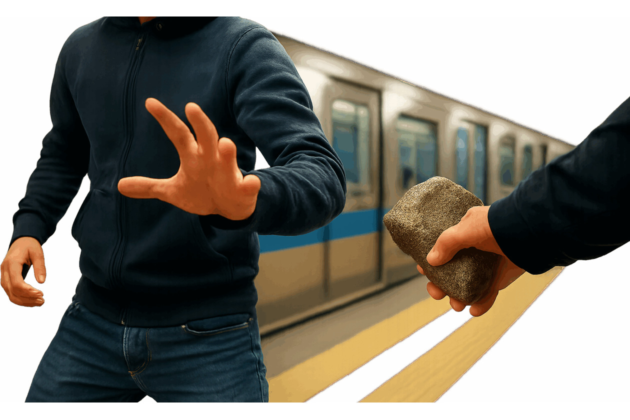 Ένας 18χρονος συνελήφθη μετά από ληστεία και επίθεση σε συρμό μετρό