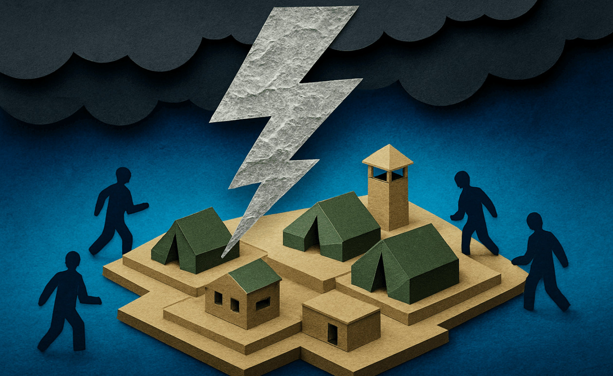 Μεσολόγγι: Τέσσερις στρατιώτες στο νοσοκομείο μετά από πτώση κεραυνού