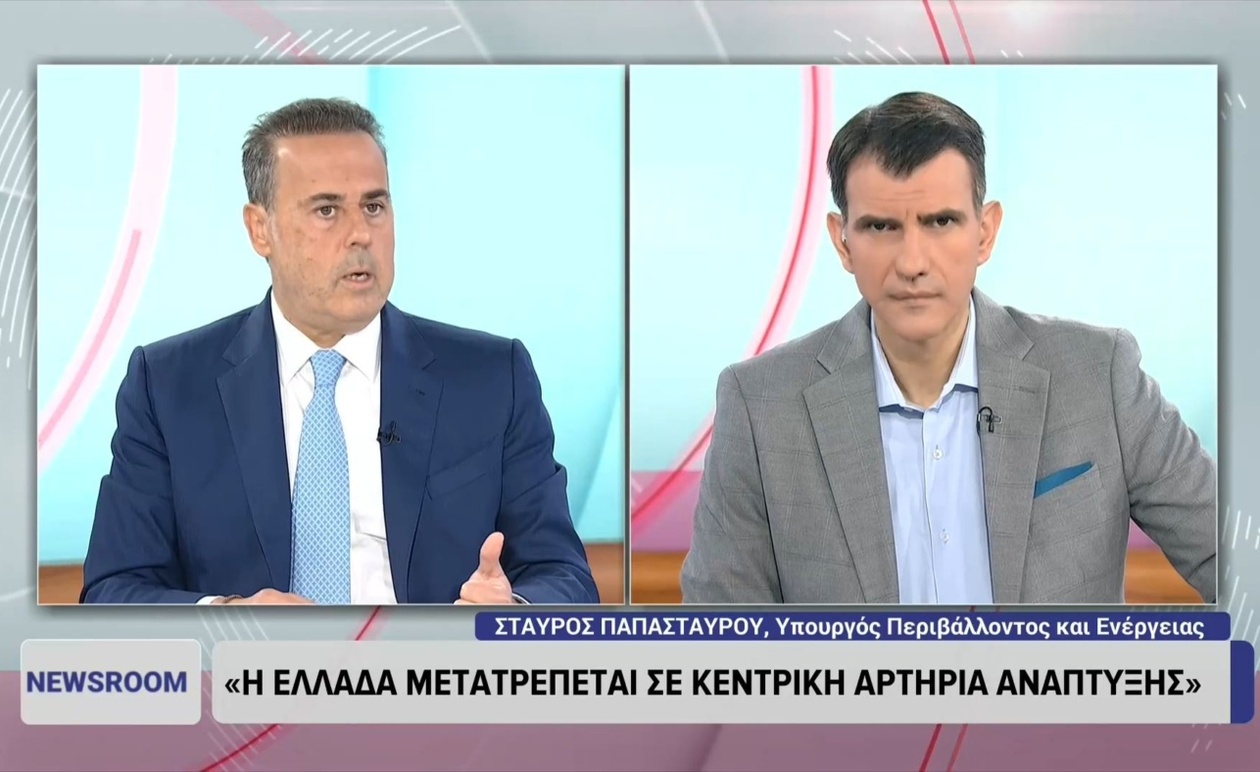 Ο Σταύρος Παπασταύρου στο Ζάππειο δεσμεύτηκε να διασφαλίσει την ενεργειακή ασφάλεια της Ελλάδας