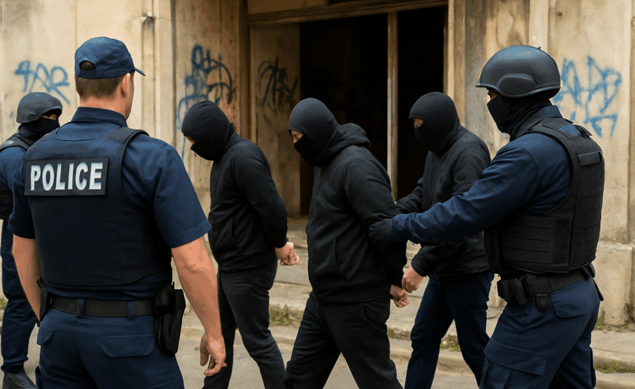 Σύλληψη έξι υπόπτων μετά από εκκένωση κατάληψης στο Ηράκλειο