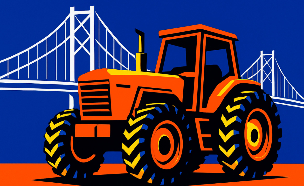 Χαλκίδα: Οι αγρότες απέκλεισαν τη νέα γέφυρα προκαλώντας κυκλοφοριακό χάος