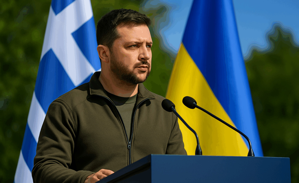 Ζελένσκι: Η Ουκρανία Συμφώνησε για Εισαγωγές Φυσικού Αερίου από την Ελλάδα