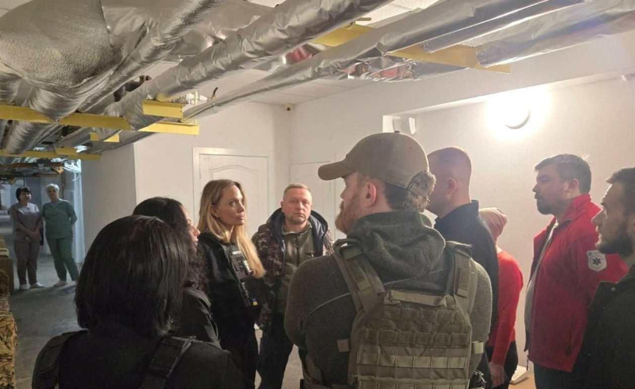 Επίσκεψη της Angelina Jolie στη Χερσώνα