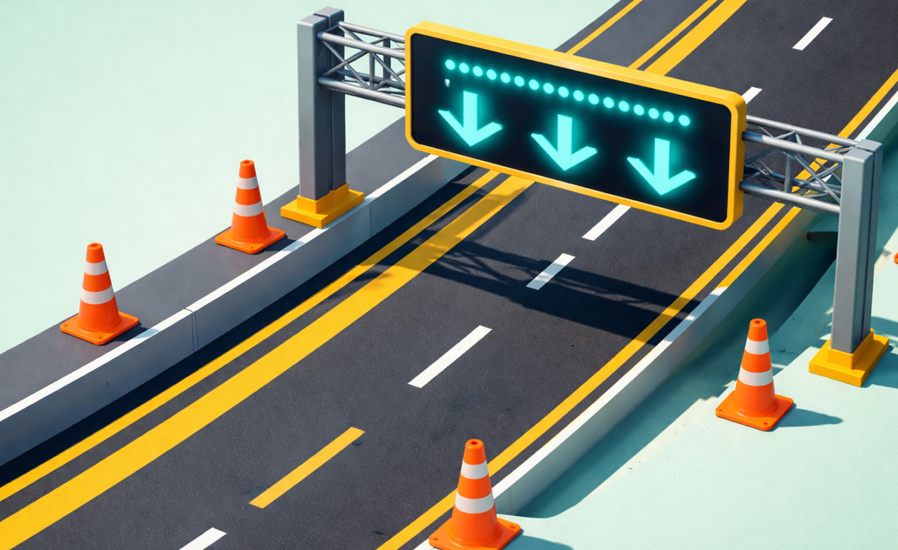 Αττική Οδός: Κυκλοφοριακές ρυθμίσεις απόψε στο ρεύμα προς Αεροδρόμιο