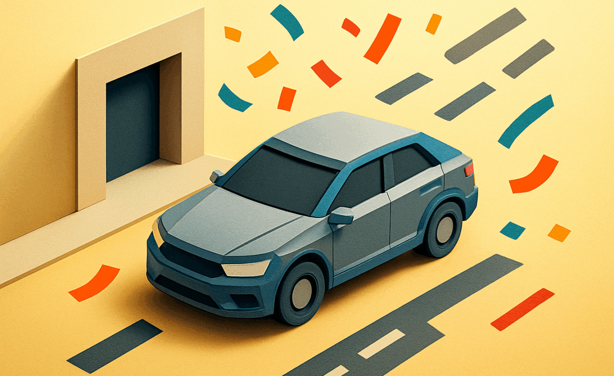 Τροχαίο στη Θεσσαλονίκη: Αυτοκίνητο κατέληξε σε είσοδο πολυκατοικίας