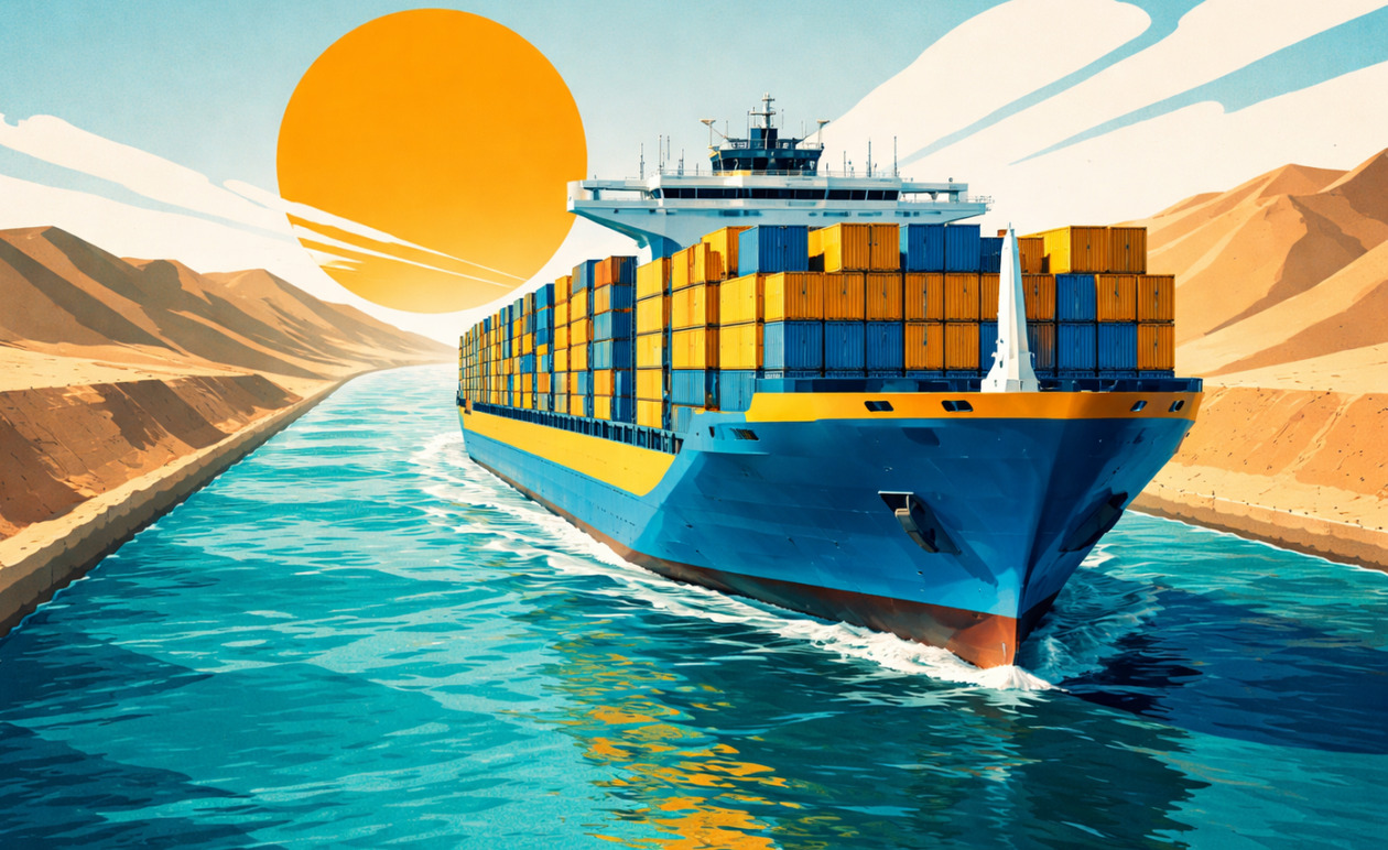 Διώρυγα του Σουέζ: Επιστρέφουν τα πλοία της CMA CGM σε μια ένδειξη αποκλιμάκωσης της έντασης