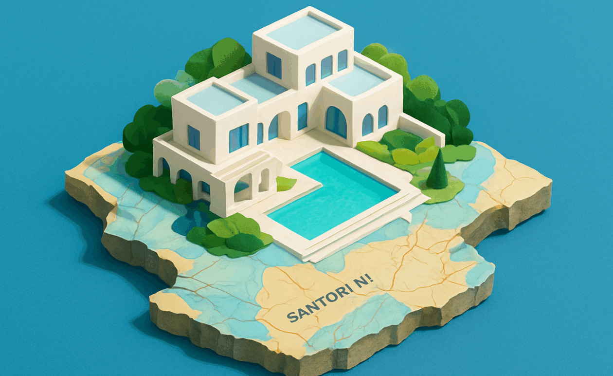 Σαντορίνη: Νέα επένδυση 103 βιλών στη Βλυχάδα με παρέμβαση του ΥΠΕΝ