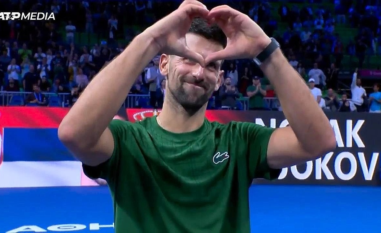 Ο Νόβακ Τζόκοβιτς απηύθυνε λόγο στα ελληνικά στην Αθήνα