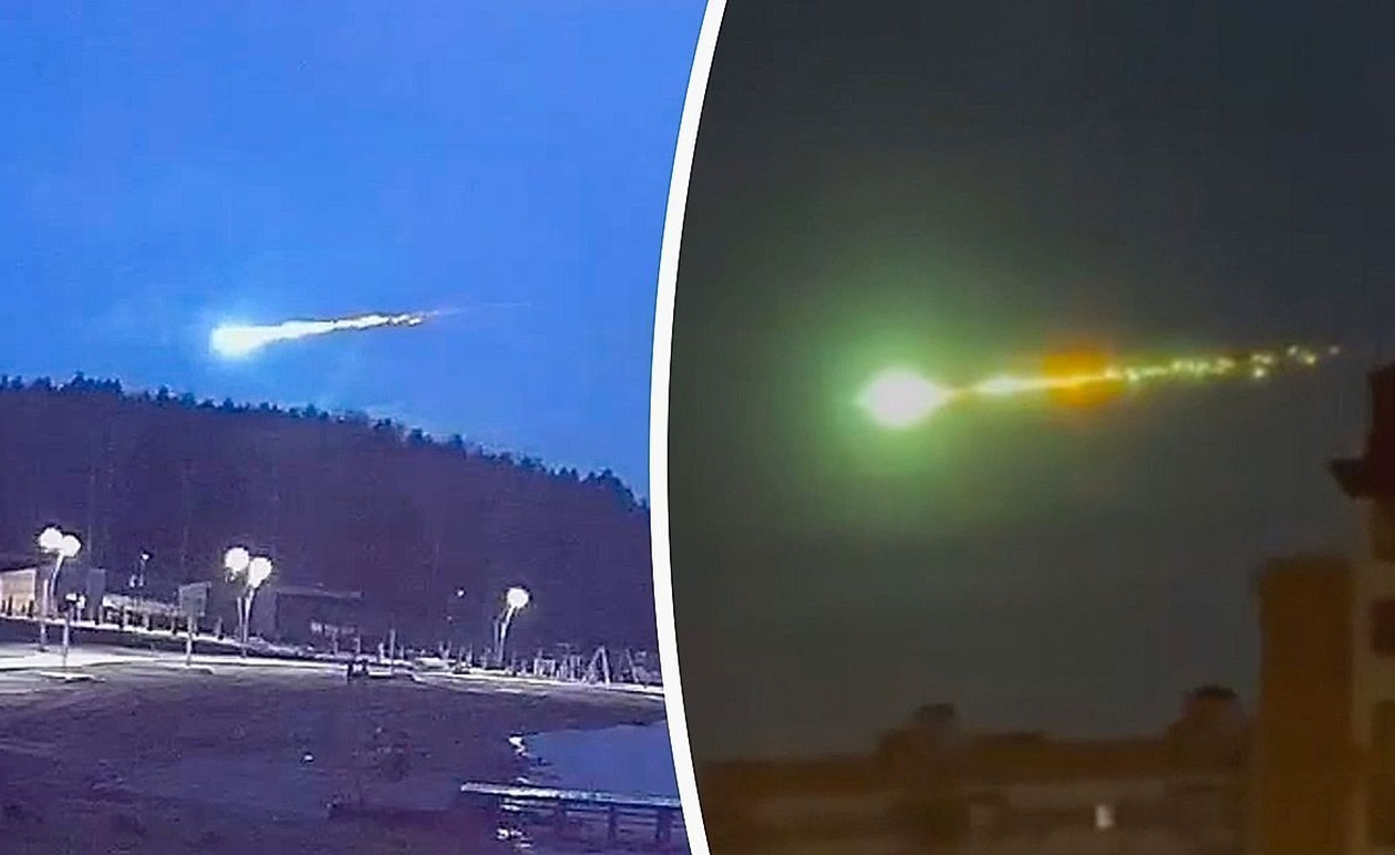 Μια μυστηριώδης πύρινη σφαίρα πάνω από τη Μόσχα